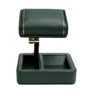 Wolf 1834 British Racing Travel Watch Stand In Green