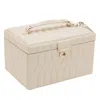 Wolf 1834 Caroline Medium Jewelry Case In Ivory