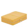 Wolf 1834 Maria Large Zip Case In Mustard