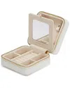 Wolf 1834 Maria Small Zip Case In White