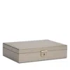 Wolf 1834 Palermo Medium Jewelry Box In Pewter