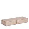 Wolf 1834 Palermo Safe Deposit Box Jewelry Case In Rose Gold