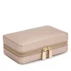 Wolf 1834 Palermo Zip Case In Rose Gold