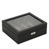 Wolf Roadster 8-piece Watch Box In Black