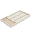 Wolf 1834 Vault 3pc Watch Strap Tray Insert In Beige