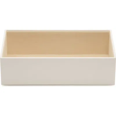 Wolf 4" Vault Deep Tray In White