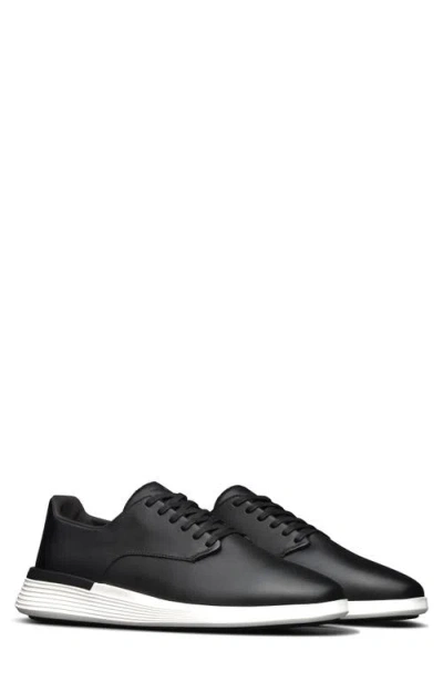 Wolf & Shepherd Men's Crossover Derby Dress Shoes In Black/white
