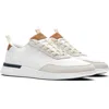 Wolf & Shepherd Crossover™ Victory Sneaker In White / White