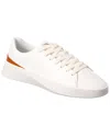 Wolf & Shepherd Cruise Lo Leather Sneaker In White
