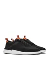 Wolf & Shepherd Men's Crossover Victory Trainer Sneakers In Black