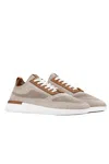 Wolf & Shepherd Men's Supremeknit Trainer In Mocha