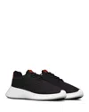 Wolf & Shepherd Men's Toro Swiftknit Lace Up Sneakers In Black