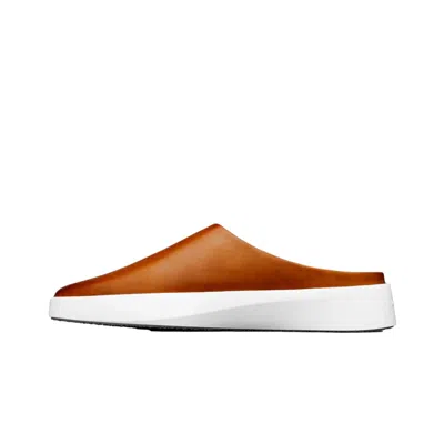 Wolf & Shepherd Men's  Cruise Mule - Fair Honey / Brilliant White Lc2-mft-0110-216 In Brown