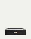 Wolf Axis 10-piece Watch Box In Brown
