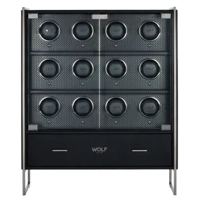 Wolf Axis 12 Piece Watch Winder Cabinet