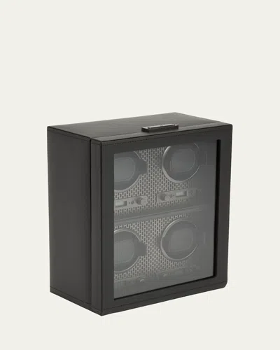 Wolf Axis 4-piece Watch Winder In Powder Coat