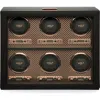 Wolf Axis 6 Piece Watch Winder In Copper