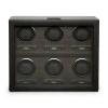 Wolf Axis 6 Piece Watch Winder In Powder Coat