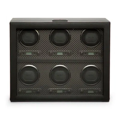 Wolf Axis 6 Piece Watch Winder In Powder Coat