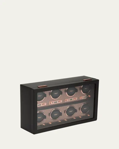 Wolf Axis 8-piece Watch Winder In Copper