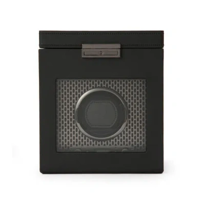 Wolf Axis Single Watch Winder With Storage