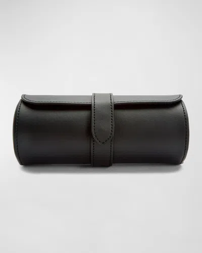 Wolf Axis Triple Watch Roll In Brown