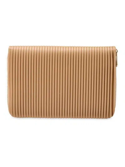 Wolf Bella Faux-leather Jewelry Portfolio In Brown