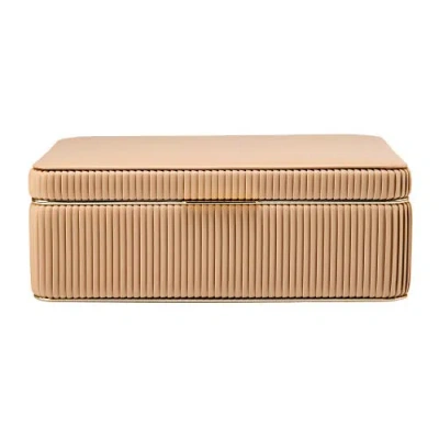 Wolf Bella Large Jewelry Box In Brown