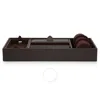 Wolf Blake Brown Valet Tray With Cuff 306406 In Brown