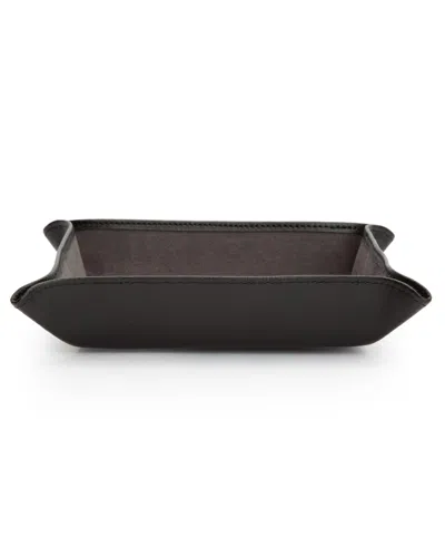 Wolf Blake Leather Coin Tray In Brown