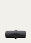 Wolf Blake Watch Roll W/ Capsule In Black/purple