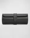 Wolf Blake Watch Roll W/ Capsule In Black