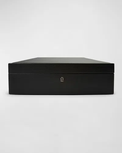 Wolf British Racing 10-piece Watch Box In Black