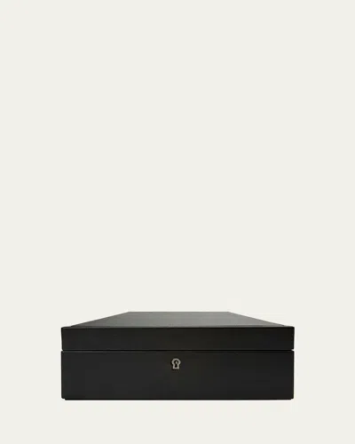 Wolf British Racing 8-piece Watch Box In Black