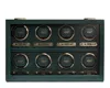 Wolf British Racing 8 Piece Watch Winder In Green