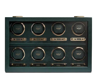 WOLF BRITISH RACING 8 PIECE WATCH WINDER