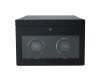 Wolf British Racing Double Watch Winder With Storage In Black