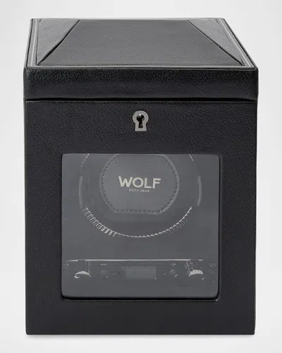 Wolf British Racing Single Watch Winder In Black