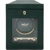 Wolf British Racing Single Watch Winder In Green