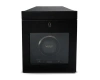 Wolf British Racing Single Watch Winder With Storage In Black