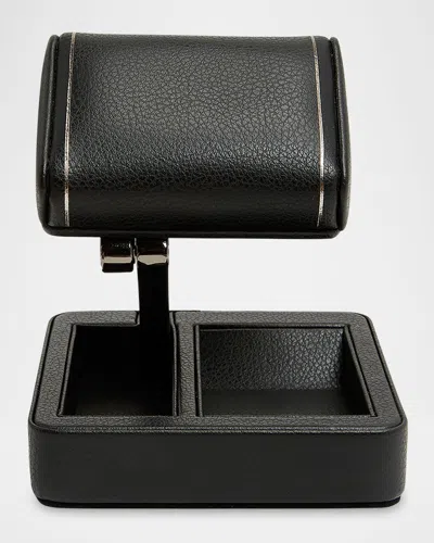 Wolf British Racing Travel Watch Stand In Black / Gunmetal