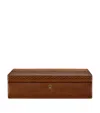 Wolf Brogue 10-piece Watch Box In Brown