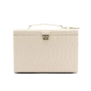 Wolf Caroline Extra Large Jewelry Case In White