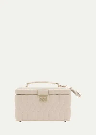 Wolf Caroline Ivory Medium Jewelry Case