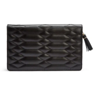 Wolf Caroline Large Jewelry Portfolio In Black