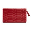 Wolf Caroline Large Jewelry Portfolio In Red