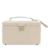 Wolf Caroline Medium Jewelry Case In White