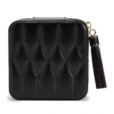 Wolf Caroline Zip Travel Case In Black