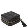 Wolf Carolinel Black Zip Travel Case 329971 In Black