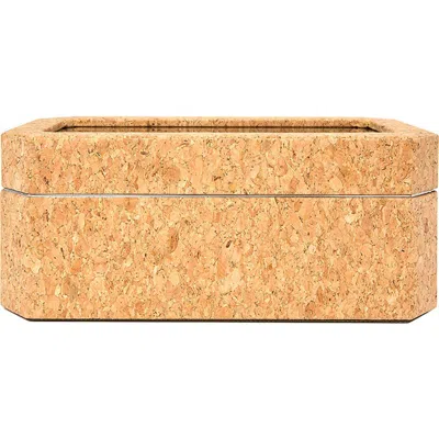Wolf Cortiça 4 Piece Watch Box In Natural Cork